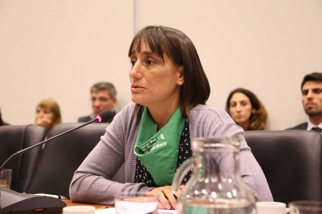 Romina Del Plá presentó un proyecto por educación sexual científica y laica