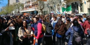 San Miguel: la docencia dijo basta y salió a la calle contra la violencia