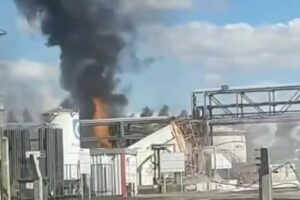 Explosión en la fábrica Albardón Bio: dos obreros muertos y cuatro heridos graves