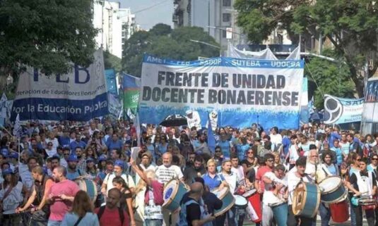 Paro provincial del Frente de Unidad Docente Bonaerense: “Con esto solo no va alcanzar”