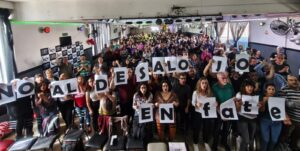 Córdoba: UEPC Capital realizó un plenario para preparar la lucha por un aumento salarial de emergencia