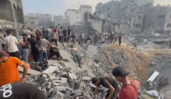 La escala de la destrucción israelí en Gaza, según el “New York Times”
