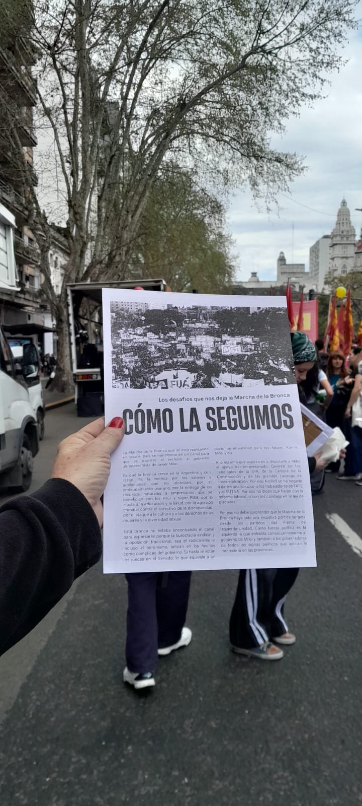 ¿Cómo la seguimos?