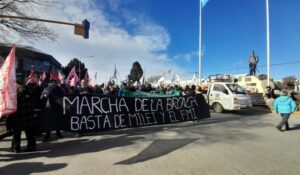 La bronca ganó las calles de Tierra del Fuego