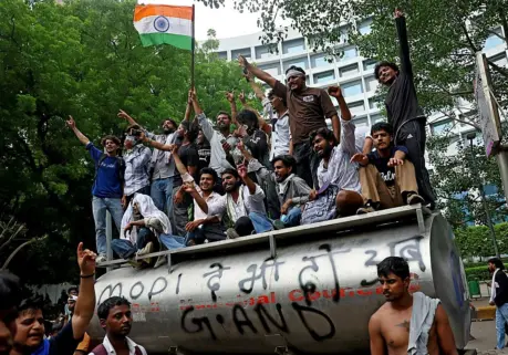 India: la rebelión de las cucarachas
