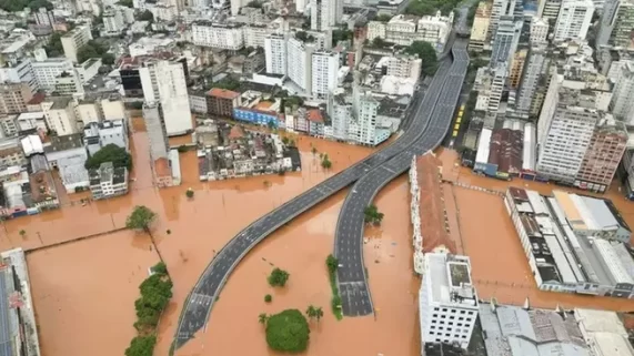 Las devastadoras inundaciones en el sur del Brasil