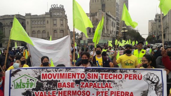 Perú: la lucha por la vivienda obrera