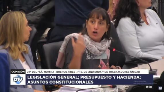 Romina Del Plá: “la Ley de Bases es una de las legislaciones más antipopulares de las que haya memoria”