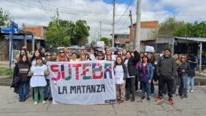 Megaoperativo del PJ en La Matanza para cuidar a Kicillof y desoír los reclamos docentes