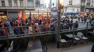 Jorge Macri reprime corte de estudiantes y docentes en Callao y Corrientes
