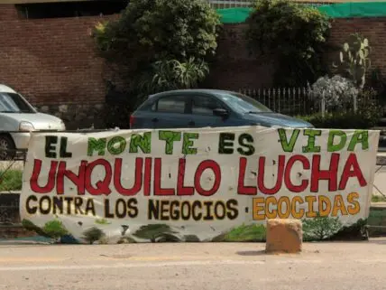 Unquillo: Continua la lucha de los defensores ambientales para salvar el montecito