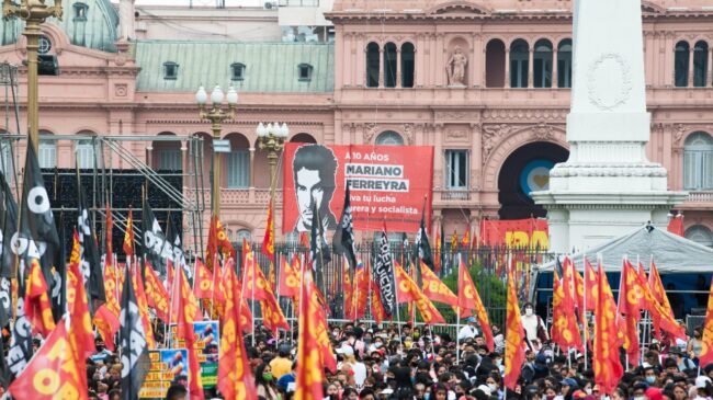partido obrero plaza de mayo