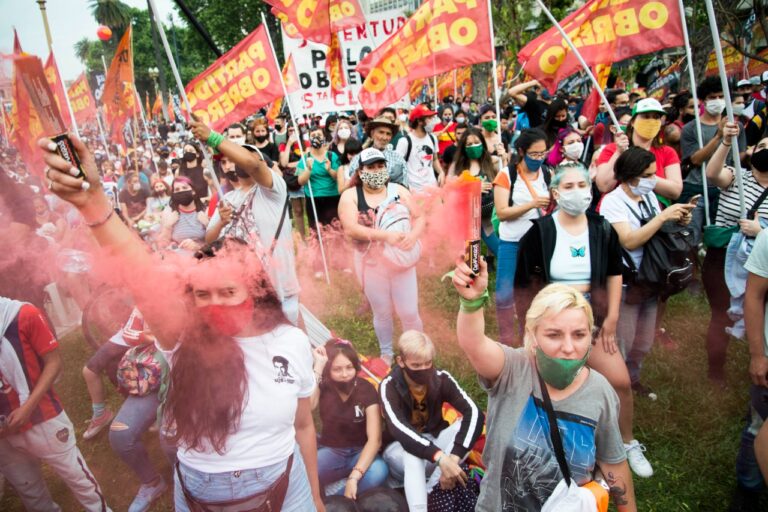 acto partido obrero juventud