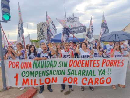 Córdoba: UEPC Capital anuncia jornada provincial de lucha