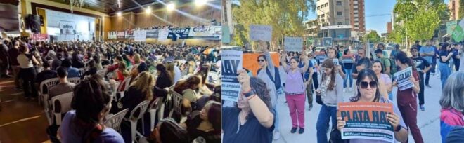 Neuquén: docentes y estatales paran y marchan a Casa de Gobierno