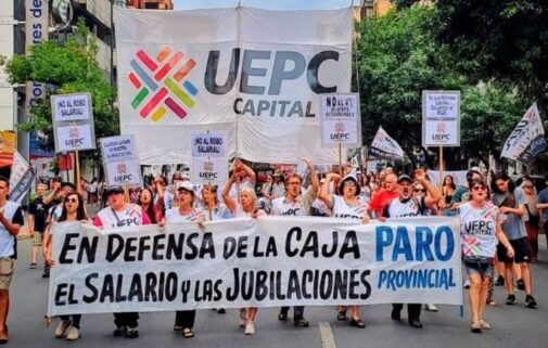 Nueva movilización en Córdoba contra el robo de Llaryora a salarios y jubilaciones