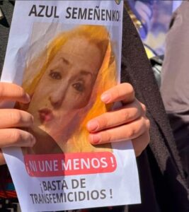Neuquén: comenzó el juicio por el transfemicidio de Azul Semeñenko