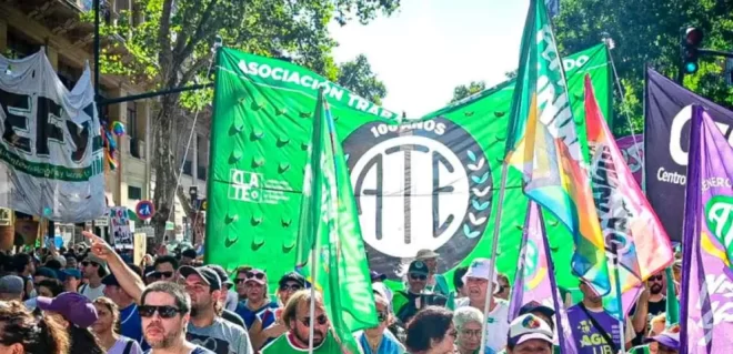 El paro de ATE del 27/3