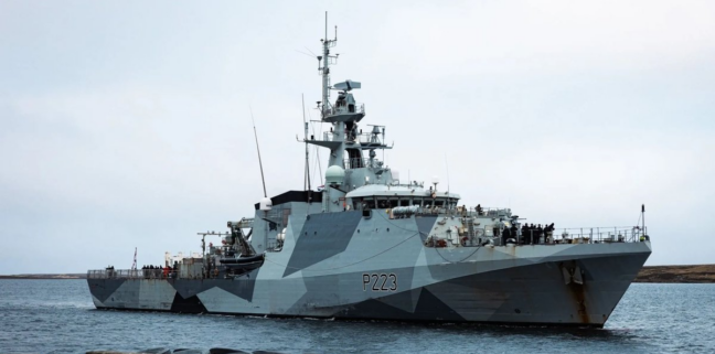 Fuera la armada británica del Mar Argentino