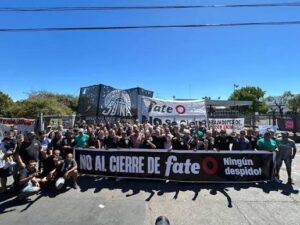 Indignante accionar de la patronal de Fate