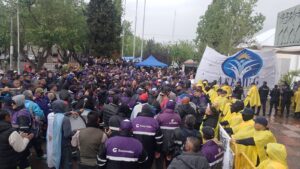 La fuerza de la huelga de los municipales de Guaymallén y la continuidad de la lucha salarial