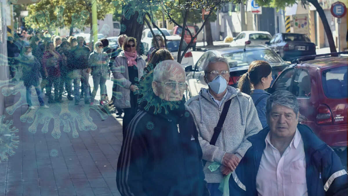 Pandemia jubilados crisis virus saturacion
