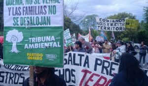 El pueblo Lule volvió a la calle