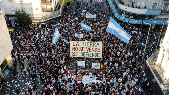 ¿Cómo será la marcha contra la Ley de Extranjerización de las Tierras en Córdoba?