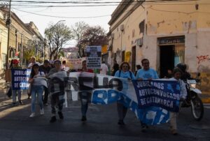 Catamarca: la Marcha de la Bronca llevó a las calles el rechazo a Milei y Jalil