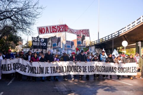 Miles de compañeros del programa Volver al Trabajo ganamos las calles