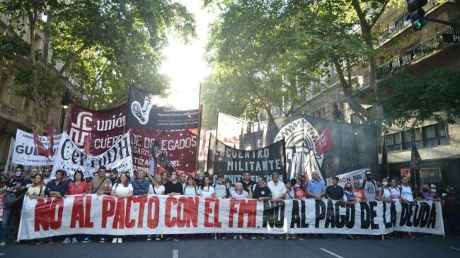 no al acuerdo con el FMI frente de izquierda