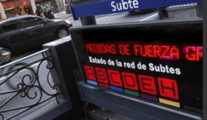 El paro en la línea C del subte es una defensa de la vida de trabajadores y usuarios