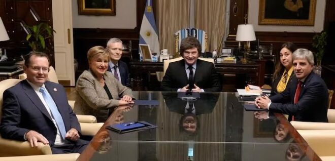 Georgieva, Milei y el FMI