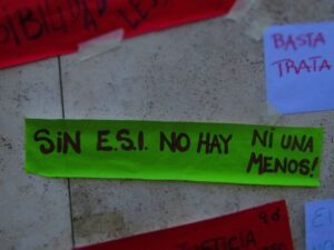 Taller de ESI para combatir a los fachos y oscurantistas en Córdoba