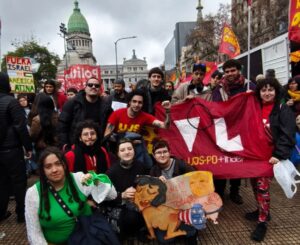 Visuales-UNA: que crezca la lucha contra Milei y sus cómplices